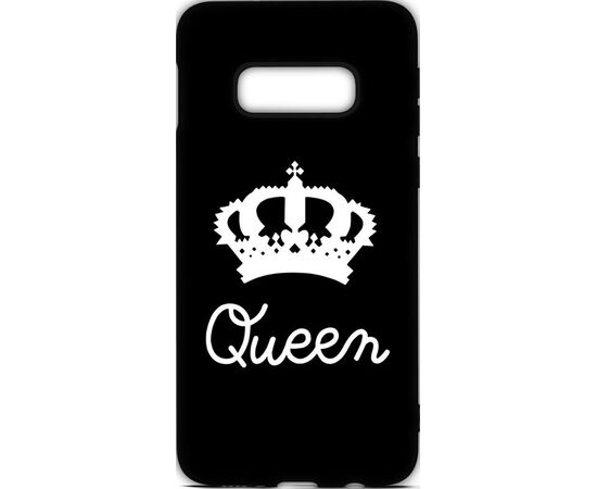 Придбати Чехол-накладка TOTO Cartoon Soft Silicone TPU Case Samsung Galaxy S10e Queen Black, image , характеристики, відгуки