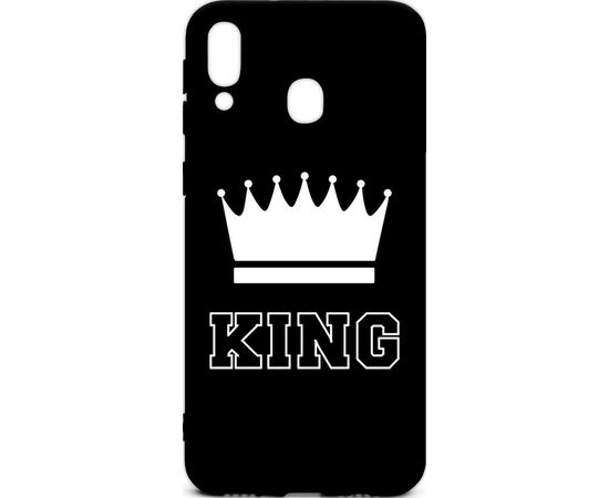 Придбати Чехол-накладка TOTO Cartoon Soft Silicone TPU Case Samsung Galaxy M20 King Black, image , характеристики, відгуки