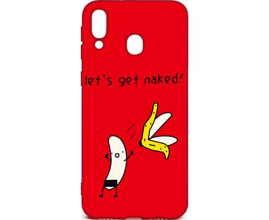 Придбати Чехол-накладка TOTO Cartoon Soft Silicone TPU Case Samsung Galaxy M20 Banana Red, image , характеристики, відгуки