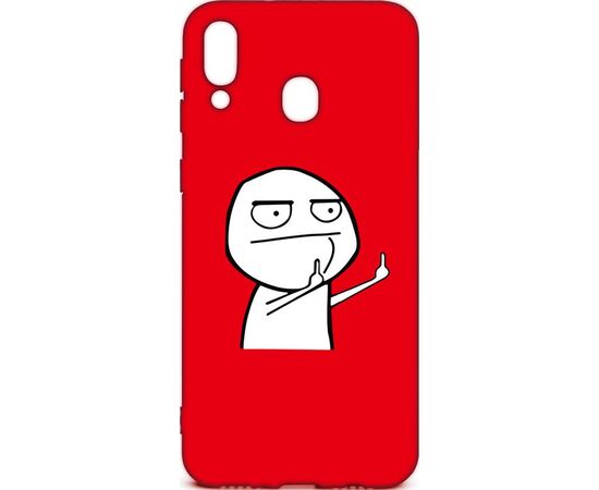 Купить Чехол-накладка TOTO Cartoon Soft Silicone TPU Case Samsung Galaxy M20 FK 2 Red, фото , характеристики, отзывы