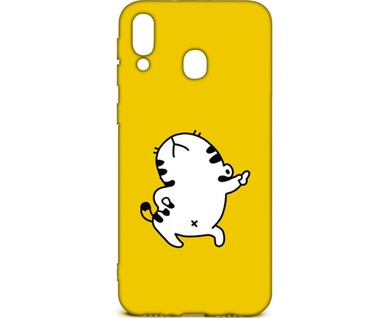 Придбати Чехол-накладка TOTO Cartoon Soft Silicone TPU Case Samsung Galaxy M20 Cat Yellow, image , характеристики, відгуки