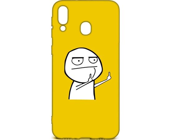 Придбати Чехол-накладка TOTO Cartoon Soft Silicone TPU Case Samsung Galaxy M20 FK 2 Yellow, image , характеристики, відгуки