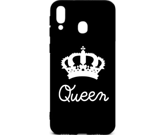 Придбати Чехол-накладка TOTO Cartoon Soft Silicone TPU Case Samsung Galaxy M20 Queen Black, image , характеристики, відгуки