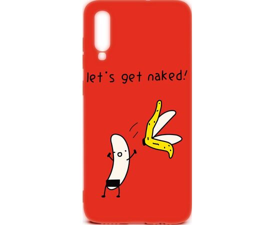 Придбати Чехол-накладка TOTO Cartoon Soft Silicone TPU Case Samsung Galaxy A70 Banana Red, image , характеристики, відгуки