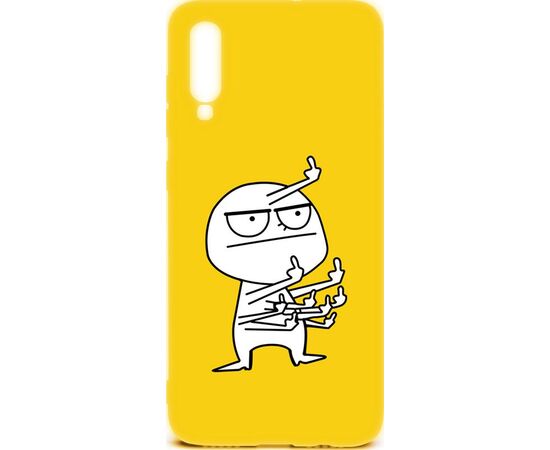 Придбати Чехол-накладка TOTO Cartoon Soft Silicone TPU Case Samsung Galaxy A70 FK 9 Yellow, image , характеристики, відгуки