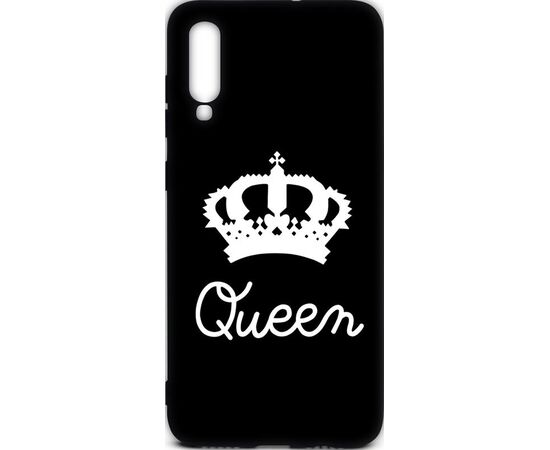 Придбати Чехол-накладка TOTO Cartoon Soft Silicone TPU Case Samsung Galaxy A70 Queen Black, image , характеристики, відгуки