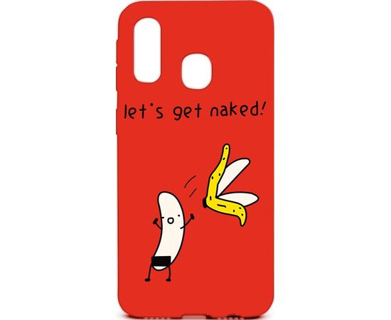 Купить Чехол-накладка TOTO Cartoon Soft Silicone TPU Case Samsung Galaxy A40 Banana Red, фото , характеристики, отзывы