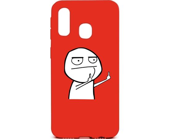 Купить Чехол-накладка TOTO Cartoon Soft Silicone TPU Case Samsung Galaxy A40 FK 2 Red, фото , характеристики, отзывы