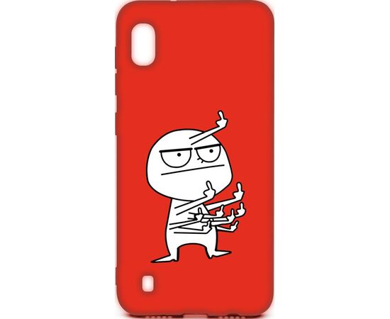 Придбати Чехол-накладка TOTO Cartoon Soft Silicone TPU Case Samsung Galaxy A10 FK 9 Red, image , характеристики, відгуки