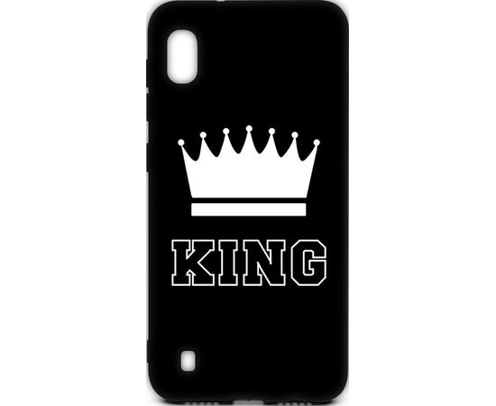 Придбати Чехол-накладка TOTO Cartoon Soft Silicone TPU Case Samsung Galaxy A10 King Black, image , характеристики, відгуки