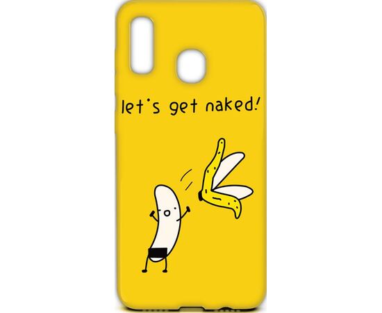 Придбати Чехол-накладка TOTO Cartoon Soft Silicone TPU Case Samsung Galaxy A20/A30 Banana Yellow, image , характеристики, відгуки