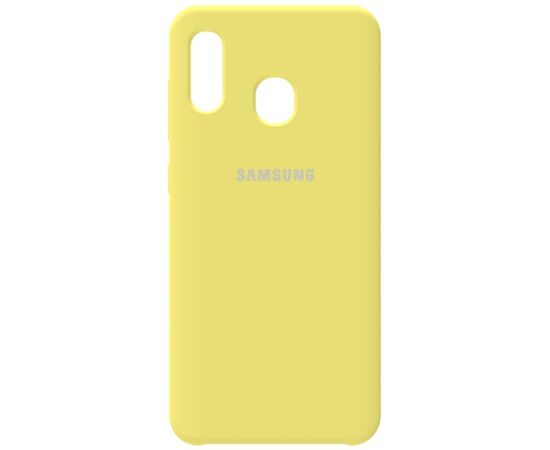 Купить Чехол-накладка TOTO Silicone Case Samsung Galaxy A20/A30 Lemon Yellow, фото , характеристики, отзывы