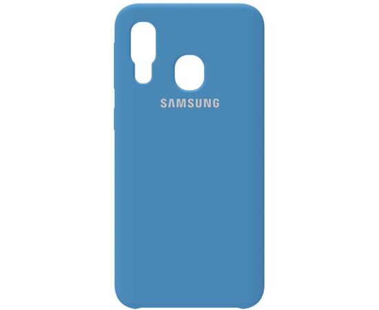 Купить Чехол-накладка TOTO Silicone Case Samsung Galaxy A40 Navy Blue, фото , характеристики, отзывы