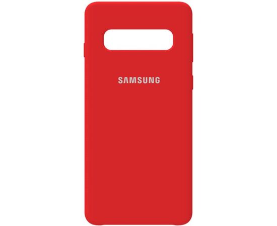 Придбати Чехол-накладка TOTO Silicone Case Samsung Galaxy S10 Rose Red, image , характеристики, відгуки