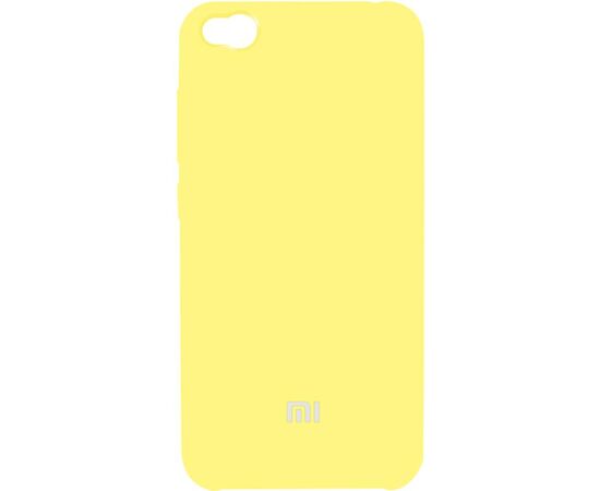 Купить Чехол-накладка TOTO Silicone Case Xiaomi Redmi Go Lemon Yellow, фото , характеристики, отзывы