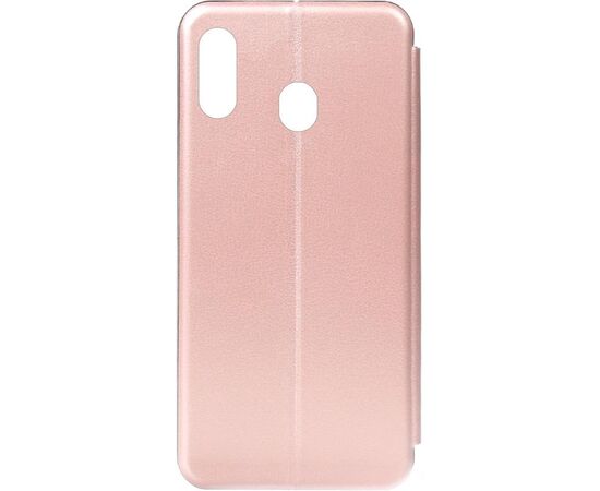 Придбати Чехол-книжка TOTO Book Rounded Leather Case Samsung Galaxy M20 Rose Gold, image , характеристики, відгуки