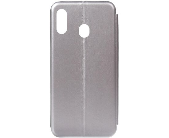 Купить Чехол-книжка TOTO Book Rounded Leather Case Samsung Galaxy M20 Gray, фото , характеристики, отзывы