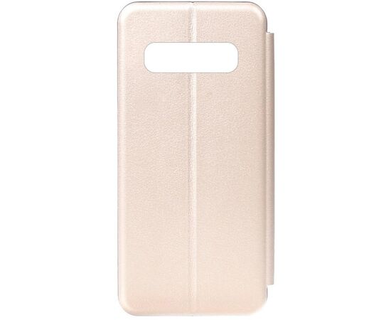 Придбати Чехол-книжка TOTO Book Rounded Leather Case Samsung Galaxy S10 Gold, image , характеристики, відгуки