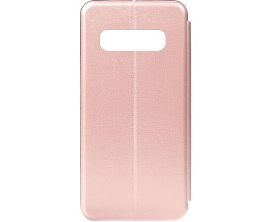 Придбати Чехол-книжка TOTO Book Rounded Leather Case Samsung Galaxy S10 Rose Gold, image , характеристики, відгуки