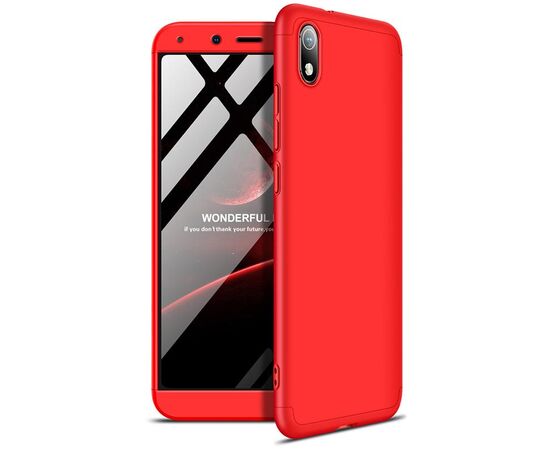 Придбати Чехол-накладка GKK 3 in 1 Hard PC Case Xiaomi Redmi 7A Red, image , характеристики, відгуки