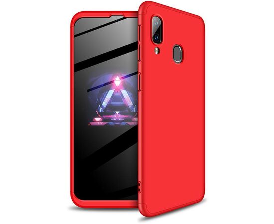 Купить Чехол-накладка GKK 3 in 1 Hard PC Case Samsung Galaxy A40 Red, фото , характеристики, отзывы