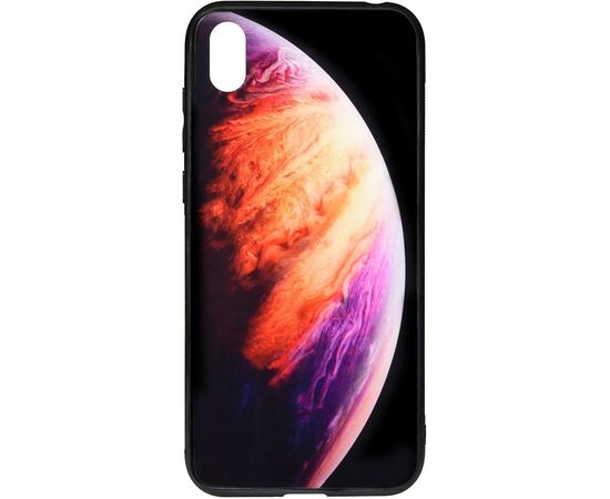 Придбати Чехол-накладка TOTO Print Glass Space Case Xiaomi Redmi 7A Lilac, image , характеристики, відгуки