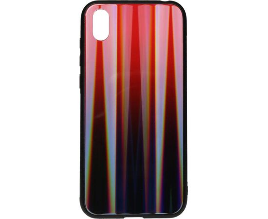 Придбати Чехол-накладка TOTO Aurora Print Glass Case Xiaomi Redmi 7A Red, image , характеристики, відгуки