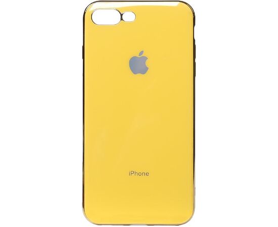 Придбати Чехол-накладка TOTO Electroplate TPU Case Apple iPhone 7 Plus/8 Plus Yellow, image , характеристики, відгуки