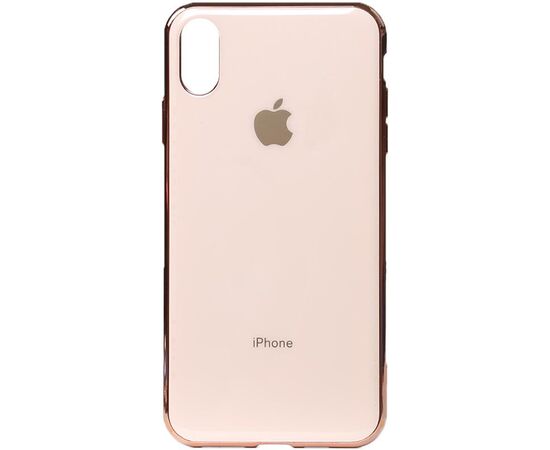 Купить Чехол-накладка TOTO Electroplate TPU Case Apple iPhone XS Max Rose Gold, фото , характеристики, отзывы