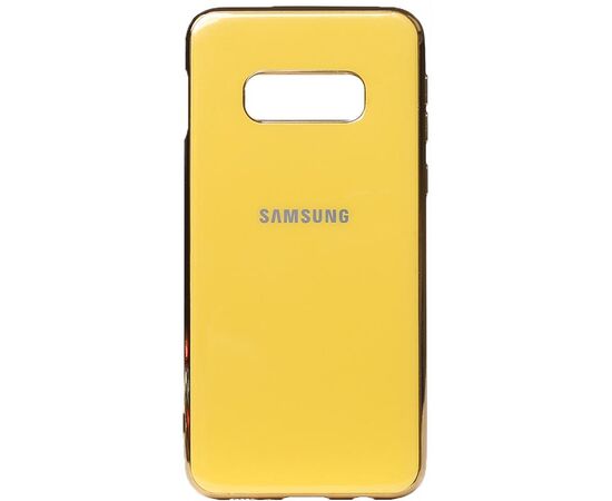 Придбати Чехол-накладка TOTO Electroplate TPU Case Samsung Galaxy S10e Yellow, image , характеристики, відгуки