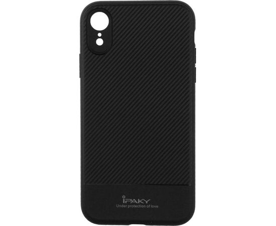 Придбати Чехол-накладка Ipaky Carbon Fiber Series/TPU Case With Carbon Fiber Apple iPhone XR Blue, image , характеристики, відгуки