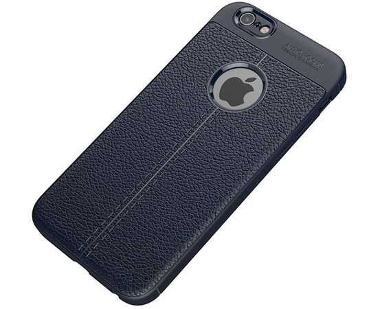 Купить Чехол-накладка Ipaky TPU Litchi Stria Series Case Apple iPhone 6 Plus/6s Plus Blue, фото , изображение 2, характеристики, отзывы