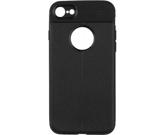 Купить Чехол-накладка Ipaky TPU Litchi Stria Series Case Apple iPhone 7/8 Black, фото , характеристики, отзывы