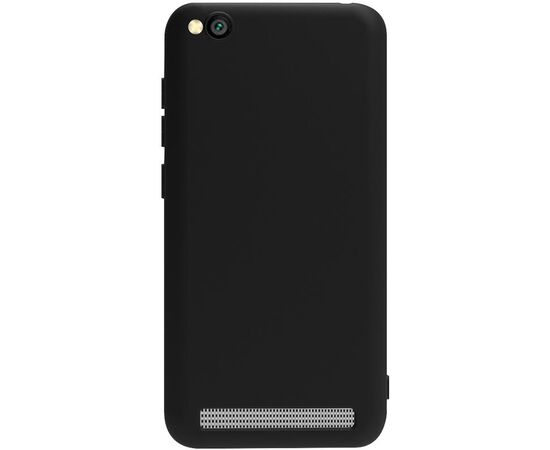 Придбати Чехол-накладка TOTO 1mm Matt TPU Case Xiaomi Redmi Note 5A Prime Black, image , характеристики, відгуки