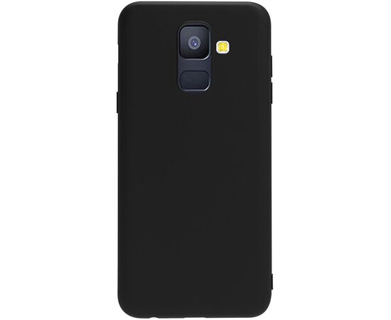 Купить Чехол-накладка TOTO 1mm Matt TPU Case Samsung Galaxy A6 2018 Black, фото , характеристики, отзывы