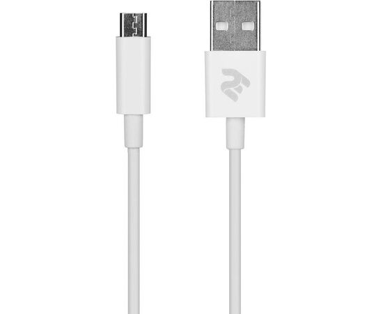 Купить Кабель 2E Micro USB Molding Type 1m White, фото , характеристики, отзывы