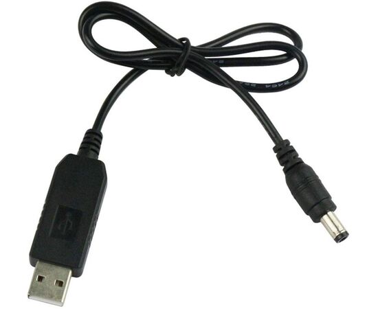 Купить Кабель WGP USB-DC 5.5 mm*2.5 mm 5V-9V-12V + преобразователь Black, фото , характеристики, отзывы