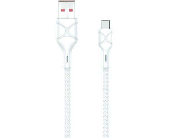 Купить Кабель Biva C-06 Type-C 1m TPU Cable White, фото , характеристики, отзывы