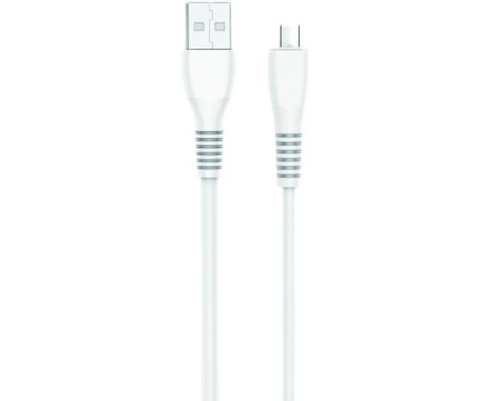 Купить Кабель Biva C-07 MicroUSB 1m TPU Cable White, фото , характеристики, отзывы