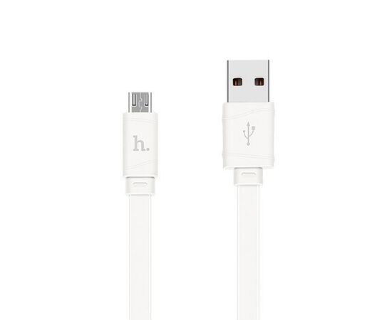 Придбати Кабель Hoco microUSB X5 Bamboo White, image , характеристики, відгуки