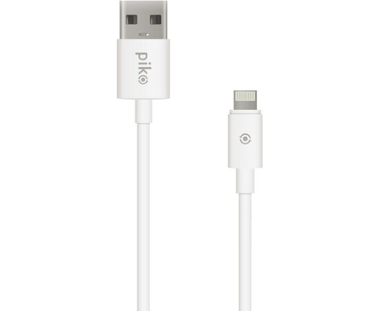 Придбати Кабель Piko CB-UL12 Lightning 2м White, image , характеристики, відгуки