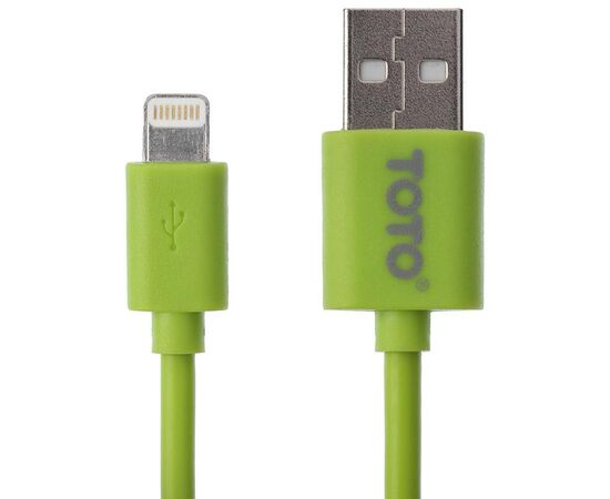 Придбати Кабель TOTO TKG-16 High speed USB cable Lightning 0,9m Green, image , характеристики, відгуки