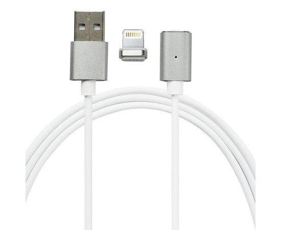 Купить Кабель Mocolo SJX022 magnetic cable For Lightning 1M Silver, фото , характеристики, отзывы