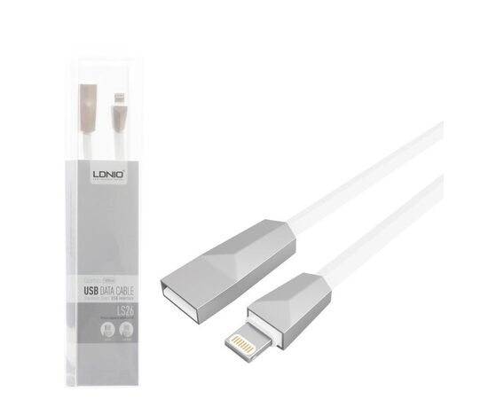 Купить Кабель LDNIO LS26 Micro cable 1m White, фото , изображение 2, характеристики, отзывы