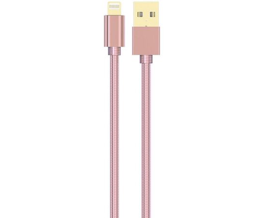 Купить Кабель LDNIO LS24 Lighting cable 1m Rose gold, фото , изображение 2, характеристики, отзывы