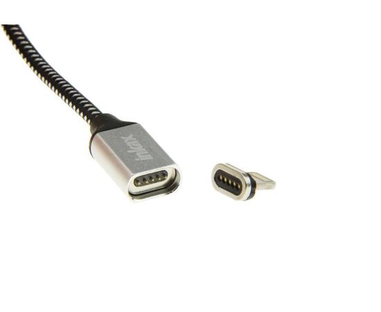 Купить Кабель INKAX CK-50 magnetic Lightning cable 1m Black, фото , изображение 3, характеристики, отзывы