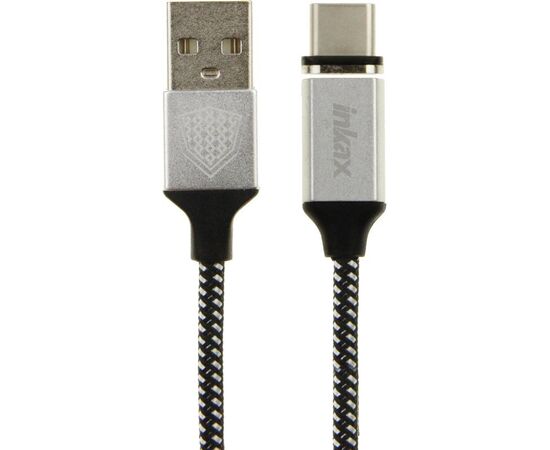 Купить Кабель INKAX CK-50 Type C cable 1m Black, фото , изображение 2, характеристики, отзывы