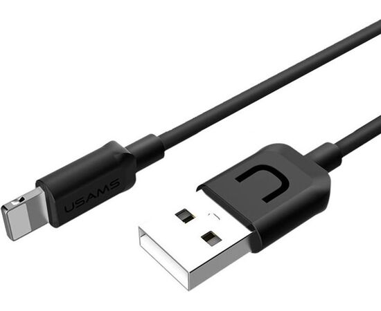 Купить Кабель Usams US-SJ097 Lightning cable 1m Black, фото , характеристики, отзывы