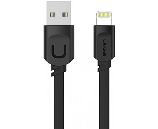 Купить Кабель Usams US-SJ008 Lightning cable 1m Black, фото , характеристики, отзывы