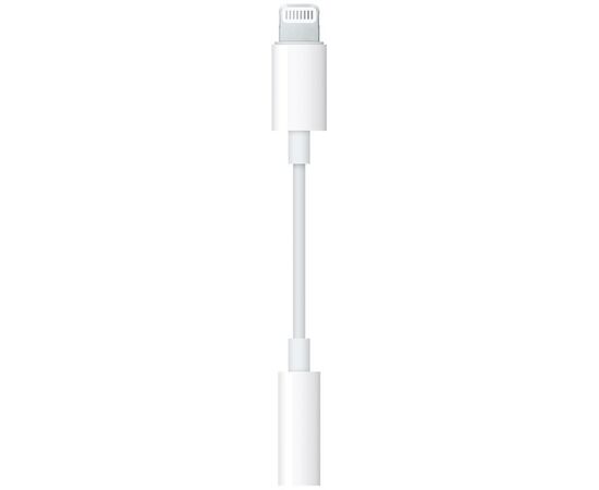 Придбати Переходник Apple Lightning to 3.5mm Headphones for iPhone White, image , характеристики, відгуки